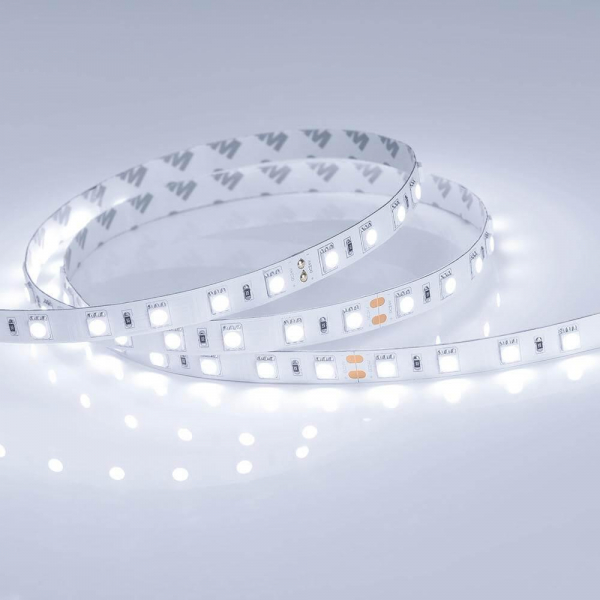 Светодиодная лента Arlight 14,4W/m 60LED/m 5060SMD холодный белый 5M 013757(1) Светодиодная лента Arlight 14,4W/m 60LED/m 5060SMD холодный белый 5M 013757(1)