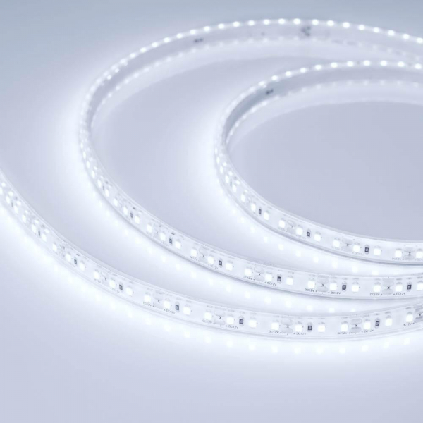 Светодиодная влагозащищенная лента Arlight 16,8W/m 120LED/m 2835SMD холодный белый 5M 029595 Светодиодная влагозащищенная лента Arlight 16,8W/m 120LED/m 2835SMD холодный белый 5M 029595
