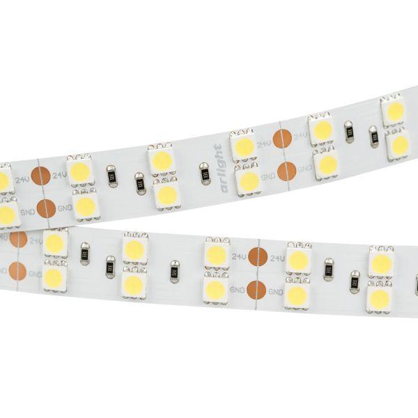 Светодиодная лента Arlight 28,8W/m 120LED/m 5060SMD холодный белый 5M 011256(2) Светодиодная лента Arlight 28,8W/m 120LED/m 5060SMD холодный белый 5M 011256(2)