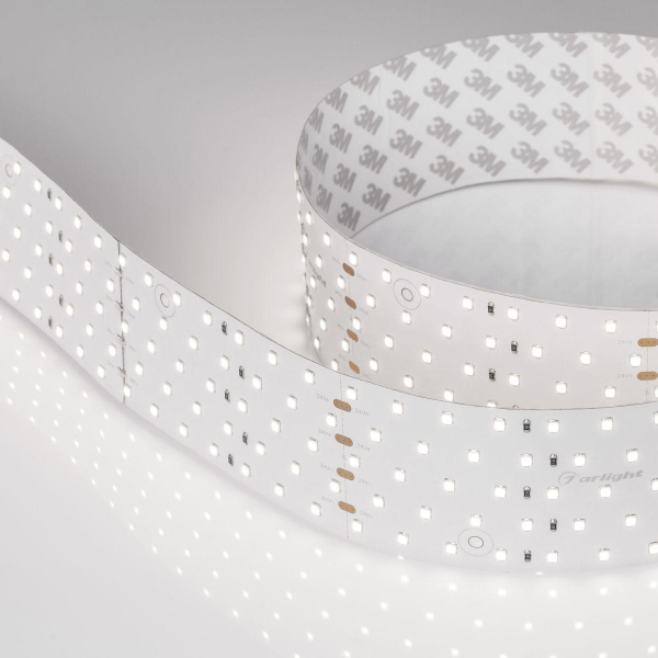 Светодиодная лента Arlight 6W/m 350Led/m 2835SMD дневной белый 2,5M RT-A350-58mm 24V Day5000 CRI98 025162(2) Светодиодная лента Arlight 6W/m 350Led/m 2835SMD дневной белый 2,5M RT-A350-58mm 24V Day5000 CRI98 025162(2)