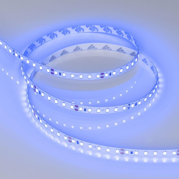 Светодиодная лента Arlight 6W/m 120Led/m 2835SMD синий 5M RT-A120-8mm 24V Blue 008783(3) Светодиодная лента Arlight 6W/m 120Led/m 2835SMD синий 5M RT-A120-8mm 24V Blue 008783(3)