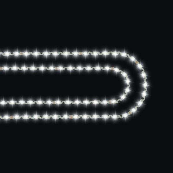 Светодиодная лента Apeyron 5W/m 60LED/m 2835SMD дневной белый 5M 00-350 Светодиодная лента Apeyron 5W/m 60LED/m 2835SMD дневной белый 5M 00-350