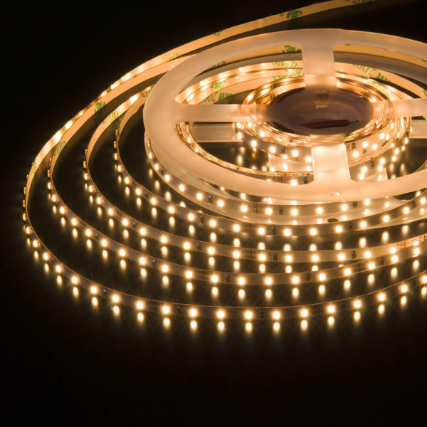 Светодиодная лента Elektrostandard 8W/m 120LED/m теплый белый 5M a056425 Светодиодная лента Elektrostandard 8W/m 120LED/m теплый белый 5M a056425