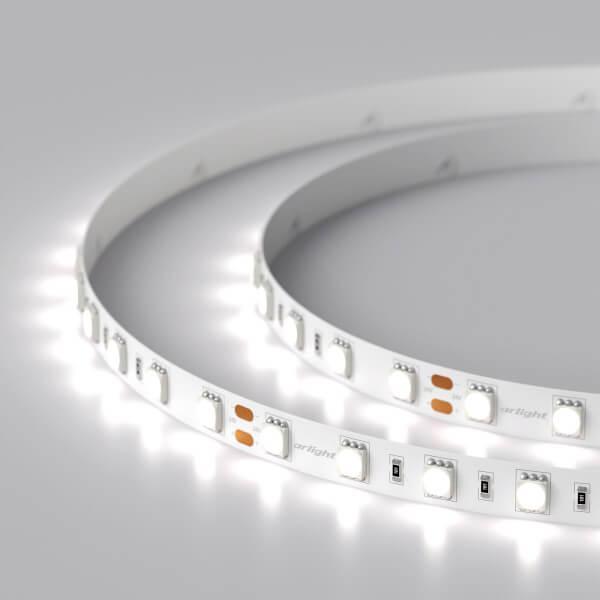 Светодиодная лента Arlight 14,4W/m 60LED/m 5060SMD холодный белый 5M 008829(2) Светодиодная лента Arlight 14,4W/m 60LED/m 5060SMD холодный белый 5M 008829(2)