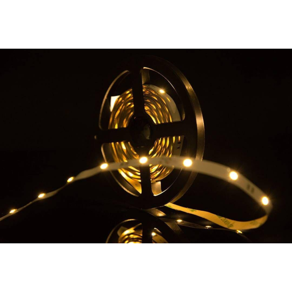 Светодиодная лента SWG 7,2W/m  30Led/m 5050SMD теплый белый 5M SWG530-12-7.2-WW-М 009260