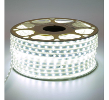 Светодиодная влагозащищенная лента Saffit 6W/m 60LED/m 2835SMD холодный белый 50М SST20 55245