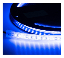 Лента светодиодная герметичная ELF 600SMD (2835), 12В, IP68, 5м, синий ELF-600SMD2835-IP68-B