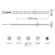 Светодиодная лента Gauss 6W/m 30LED/m 5050SMD разноцветный 3M BT010