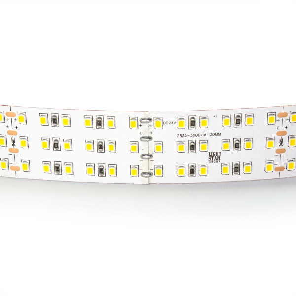Светодиодная лента Lightstar 44W/m 360LED/m дневной белый 5M 423004 Светодиодная лента Lightstar 44W/m 360LED/m дневной белый 5M 423004