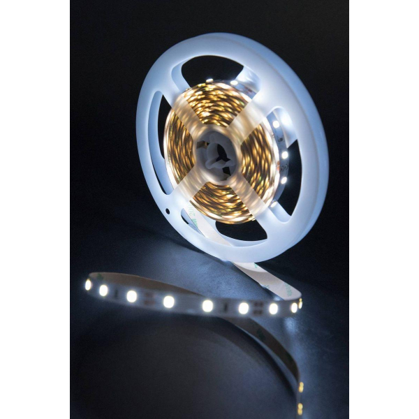 Светодиодная лента SWG 6,3W/m  60Led/m 2835SMD холодный белый 5M SWG260-12-6.3-W-М 009460