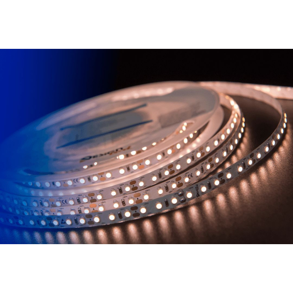 Светодиодная влагозащищенная лента DesignLed 9,6W/m 120LED/m 3528SMD теплый белый 5M 001487