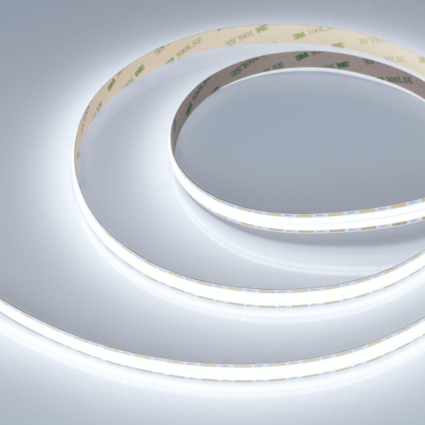 Светодиодная лента Arlight 22W/m 1088Led/m CSP холодный белый 5M COB-X1088-12mm 24V White6000 046929 Светодиодная лента Arlight 22W/m 1088Led/m CSP холодный белый 5M COB-X1088-12mm 24V White6000 046929