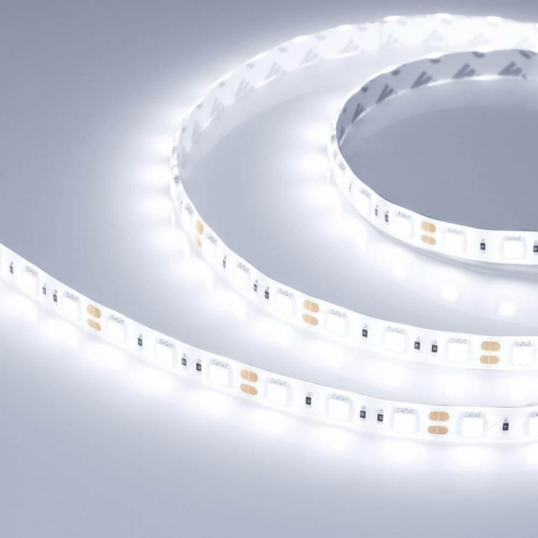 Светодиодная лента Arlight 14,4W/m 60LED/m 5060SMD холодный белый 5M 016845(1) Светодиодная лента Arlight 14,4W/m 60LED/m 5060SMD холодный белый 5M 016845(1)