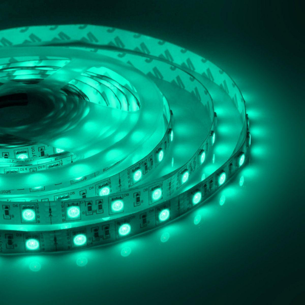 Светодиодная лента Apeyron 7,2W/m 30LED/m 5050SMD разноцветная 5M 38BL Светодиодная лента Apeyron 7,2W/m 30LED/m 5050SMD разноцветная 5M 38BL