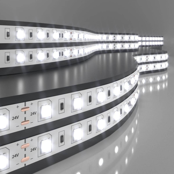 Светодиодная лента Elektrostandard 14,4W/m 60LED/m 5050SMD дневной белый 5M a052966 Светодиодная лента Elektrostandard 14,4W/m 60LED/m 5050SMD дневной белый 5M a052966