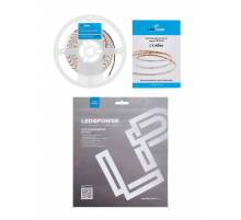 Светодиодная лента LEDS POWER 2835 64/м (6Вт/м) 24В холодная, серия ПРО140 005133