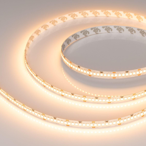 Светодиодная лента Arlight 11W/m 252Led/m 2835SMD теплый белый 5M RT-A252-10mm 24V Warm2400 028620(2) Светодиодная лента Arlight 11W/m 252Led/m 2835SMD теплый белый 5M RT-A252-10mm 24V Warm2400 028620(2)