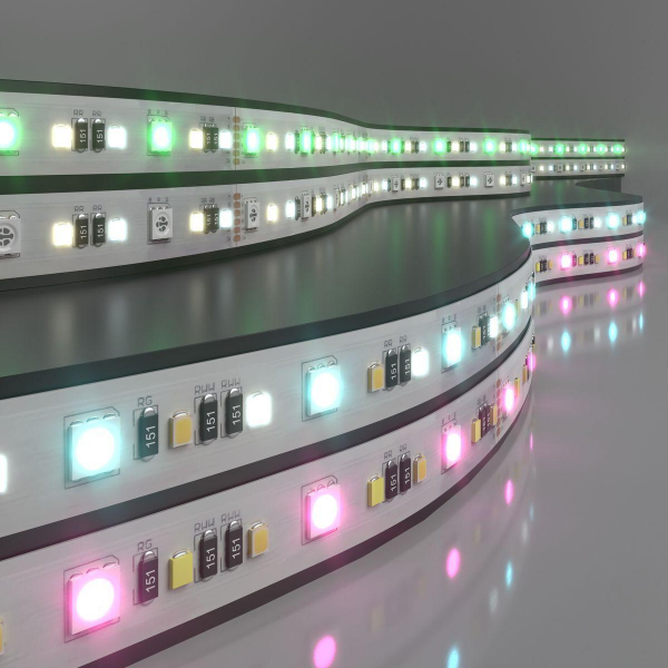 Светодиодная лента Elektrostandard 16W/m 90LED/m 5050+2835+2835SMD MIX RGB/теплый/холодный белый 5M a053707 Светодиодная лента Elektrostandard 16W/m 90LED/m 5050+2835+2835SMD MIX RGB/теплый/холодный белый 5M a053707