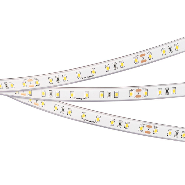 Светодиодная влагозащищенная лента Arlight 8W/m 80Led/m 2835SMD теплый белый 5M RTW-PS-A80-12mm 24V Warm2700 045164 Светодиодная влагозащищенная лента Arlight 8W/m 80Led/m 2835SMD теплый белый 5M RTW-PS-A80-12mm 24V Warm2700 045164