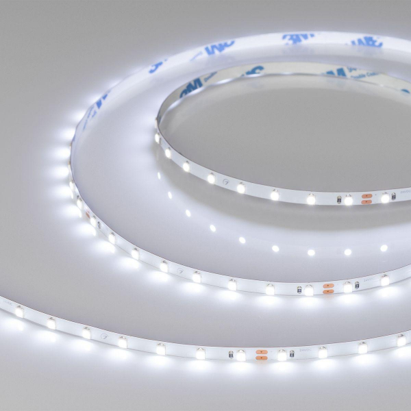 Светодиодная лента Arlight 5W/m 80LED/m 2835SMD холодный белый 5M RT-A80-5mm 24V Cool 8K 037799 Светодиодная лента Arlight 5W/m 80LED/m 2835SMD холодный белый 5M RT-A80-5mm 24V Cool 8K 037799