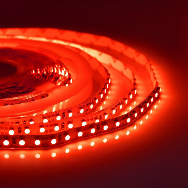 Светодиодная лента Apeyron 4,8W/m 60LED/m 3528SMD красный 5M 00-35 Светодиодная лента Apeyron 4,8W/m 60LED/m 3528SMD красный 5M 00-35