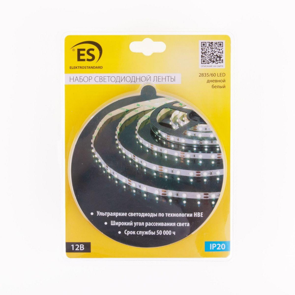 Светодиодная лента Elektrostandard 4,8W/m 60LED/m 2835SMD дневной белый 5M a050168 Светодиодная лента Elektrostandard 4,8W/m 60LED/m 2835SMD дневной белый 5M a050168