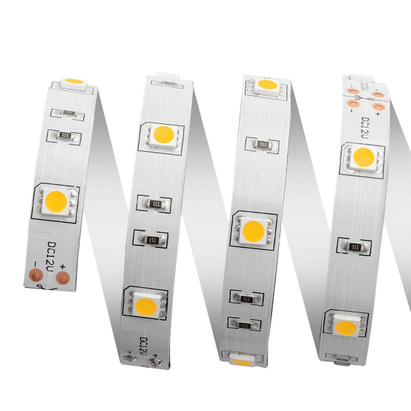 Светодиодная влагозащищенная лента OGM 9,6W/m 120LED/m 2835SMD теплый белый 5M LSE-150 Светодиодная влагозащищенная лента OGM 9,6W/m 120LED/m 2835SMD теплый белый 5M LSE-150