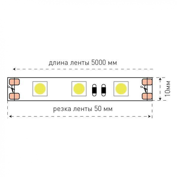 Светодиодная лента SWG 14,4W/m 60LED/m 5050SMD красный 5M 002336 Светодиодная лента SWG 14,4W/m 60LED/m 5050SMD красный 5M 002336
