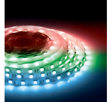 Светодиодная лента Apeyron 15W/m 60LED/m 5050SMD разноцветная 5M 00-337