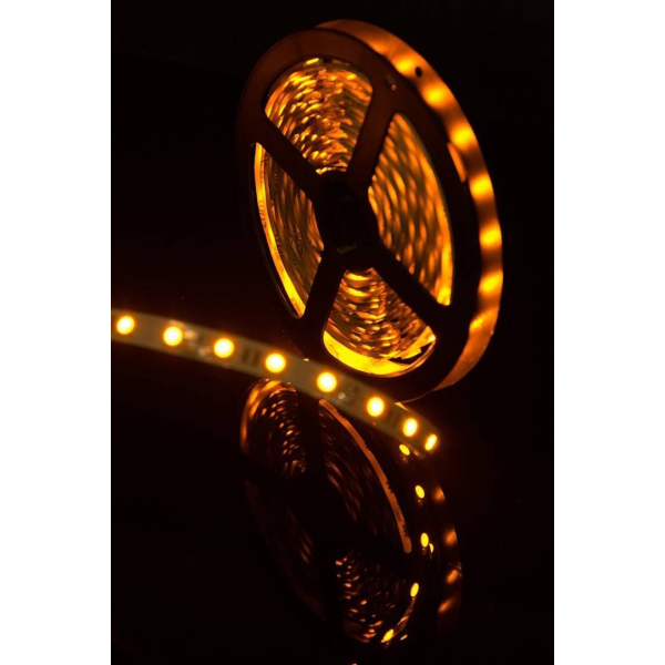 Светодиодная лента SWG 14,4W/m  60Led/m 5050SMD желтый 5M SWG560-12-14.4-Y-M 009262