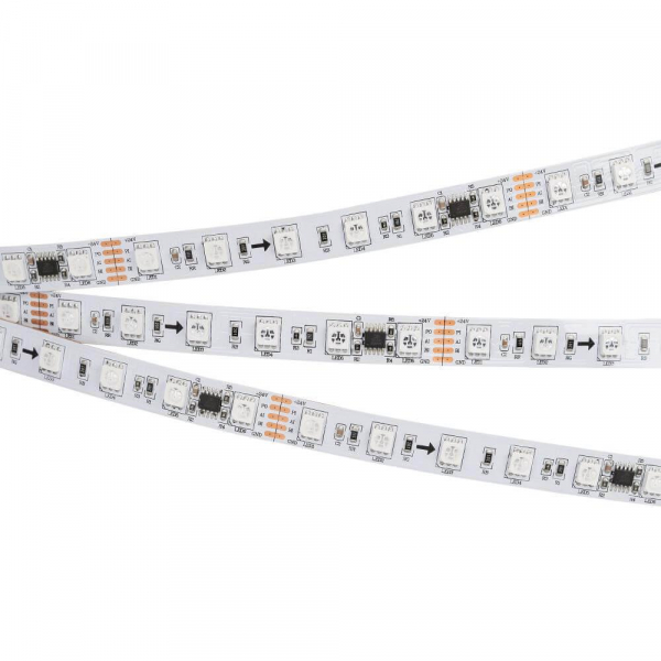 Светодиодная лента Arlight 14,4W/m 60LED/m 5060SMD RGB 5M 029435 Светодиодная лента Arlight 14,4W/m 60LED/m 5060SMD RGB 5M 029435