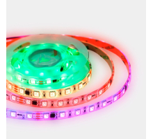 Комплект адресной светодиодной ленты Apeyron 14,4W/m 60LED/m 5050SMD RGB 2M 10-95