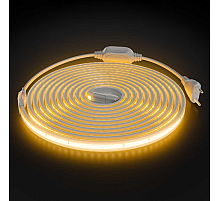 Комплект светодиодной влагозащищенной ленты Apeyron 10W/m 120LED/m 2835SMD теплый белый 5M 10-140