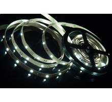 Светодиодная лента SWG 7,2W/m  30Led/m 5050SMD холодный белый 5M SWG530-12-7.2-W-М 009261
