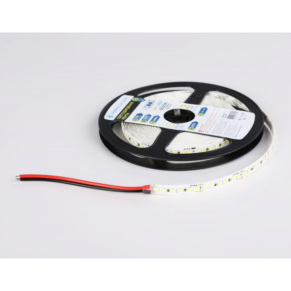 Светодиодная лента Ambrella Light 14,4W/m 180LED/m 2835SMD холодный белый 5M GS1303 Светодиодная лента Ambrella Light 14,4W/m 180LED/m 2835SMD холодный белый 5M GS1303