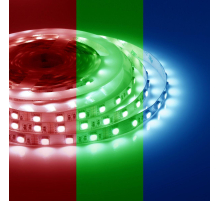 Светодиодная лента Apeyron 14,4W/m 60LED/m 5050SMD разноцветная 5M 17BL