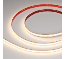 Светодиодная лента Arlight 10W/m 480Led/m CSP теплый белый 5M COB-X480-10mm 24V Warm3000 044196
