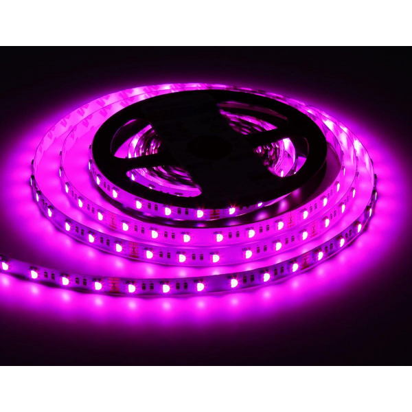 Светодиодная лента Ambrella Light 10W/m 60LED/m 5050SMD дневной белый/RGB 5M GS4402 Светодиодная лента Ambrella Light 10W/m 60LED/m 5050SMD дневной белый/RGB 5M GS4402