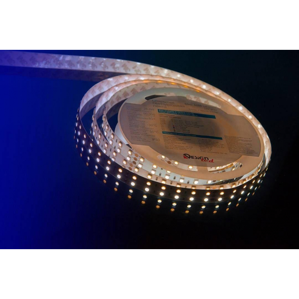 Светодиодная влагозащищенная лента DesignLed 28,8W/m 120LED/m 5050SMD теплый/холодный белый 5M 000515 Светодиодная влагозащищенная лента DesignLed 28,8W/m 120LED/m 5050SMD теплый/холодный белый 5M 000515