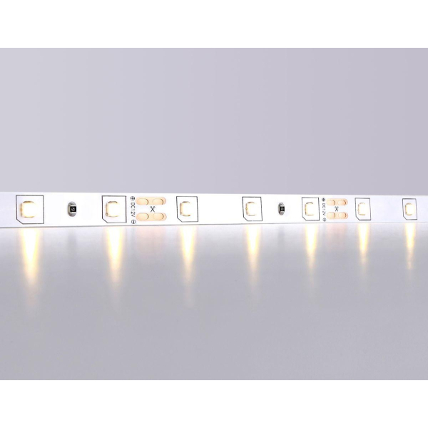Светодиодная лента Ambrella Light 4,8W/m 60LED/m 2835SMD теплый белый 5M GS1001
