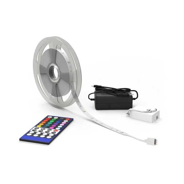 Светодиодная лента Gauss 6W/m 30LED/m 5050SMD разноцветный 5M BT011 Светодиодная лента Gauss 6W/m 30LED/m 5050SMD разноцветный 5M BT011