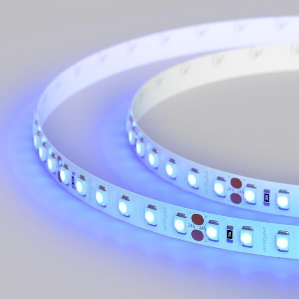Светодиодная лента Arlight 9,6W/m 120LED/m 2835SMD синий 5M 008783(2) Светодиодная лента Arlight 9,6W/m 120LED/m 2835SMD синий 5M 008783(2)