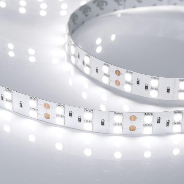 Светодиодная лента Arlight 28,8W/m 120LED/m 5060SMD холодный белый 5M 011256(2) Светодиодная лента Arlight 28,8W/m 120LED/m 5060SMD холодный белый 5M 011256(2)