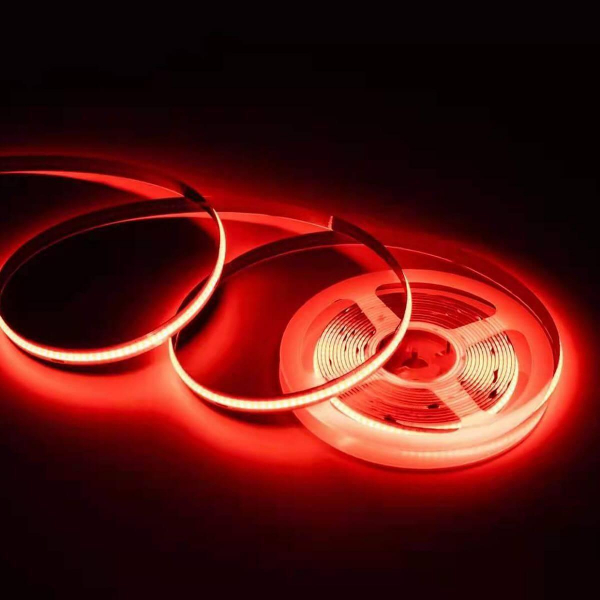 Светодиодная лента Apeyron 11W/m 352Led/m COB красный 5M 00-355 Светодиодная лента Apeyron 11W/m 352Led/m COB красный 5M 00-355