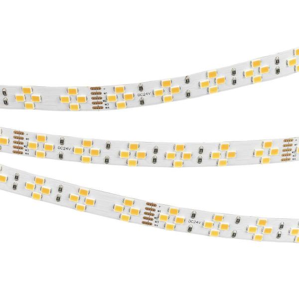 Светодиодная лента Arlight 20W/m 240Led/m 2835SMD теплый белый 5M RT-A240-10mm 24V Warm-MIX 038400 Светодиодная лента Arlight 20W/m 240Led/m 2835SMD теплый белый 5M RT-A240-10mm 24V Warm-MIX 038400