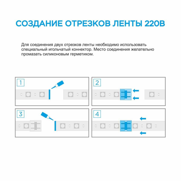 Светодиодная влагозащищенная лента OGM 12W/m 60LED/m 5050SMD разноцветная 50M SL-64 Светодиодная влагозащищенная лента OGM 12W/m 60LED/m 5050SMD разноцветная 50M SL-64