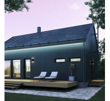 Светодиодная влагозащищенная лента OGM 6W/m 60LED/m 5050SMD холодный белый 5M SL-55