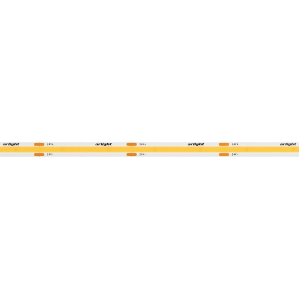 Светодиодная лента Arlight 8W/m 480LED/m CSPSMD холодный белый 5M COB-X480-8mm 24V White6000 039057