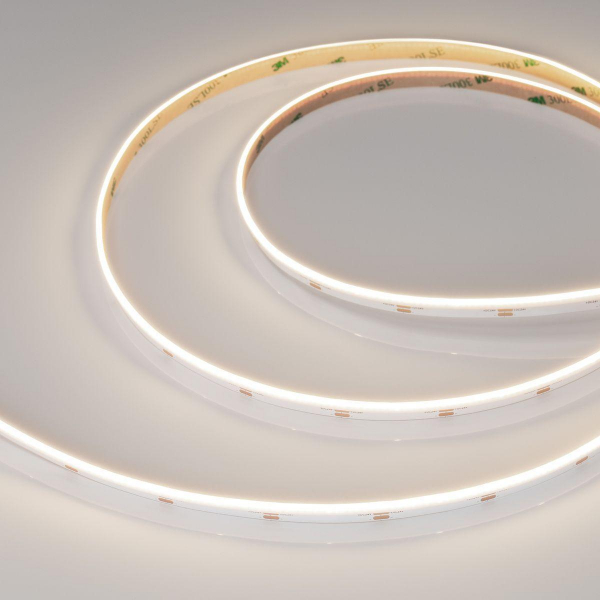Светодиодная лента Arlight 6W/m 480Led/m CSP дневной белый 5M COB-S-X480-8mm 24V Day4000 046902 Светодиодная лента Arlight 6W/m 480Led/m CSP дневной белый 5M COB-S-X480-8mm 24V Day4000 046902