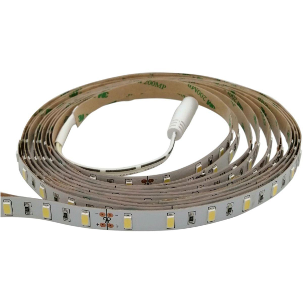 Светодиодная лента Apeyron 22W/m 60LED/m 5630SMD дневной белый 5M 00-322 Светодиодная лента Apeyron 22W/m 60LED/m 5630SMD дневной белый 5M 00-322